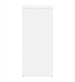 Buffet blanc 60x31x70 cm bois d'ingénierie