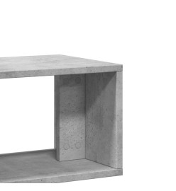 Meubles TV 2 pcs gris béton 75x30x50 cm bois d'ingénierie