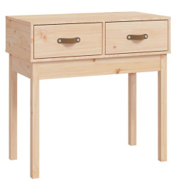 Table console 76,5x40x75 cm Bois massif de pin