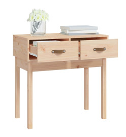 Table console 76,5x40x75 cm Bois massif de pin