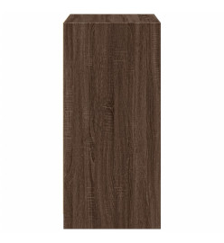 Garde-robe chêne marron 48x41x102 cm bois d'ingénierie