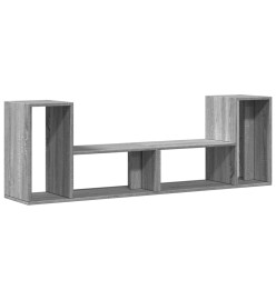 Meubles TV 2 pcs sonoma gris 75x30x50 cm bois d'ingénierie