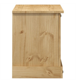 Meuble TV Corona 100x40x52 cm bois de pin massif