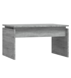 Table basse Sonoma gris 68x50x38 cm Bois d'ingénierie