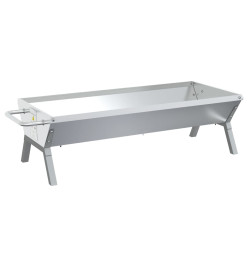 Ensemble de grille et de plateau automatique pour barbecue inox