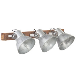 Lampe murale industrielle Argenté 65x25 cm E27