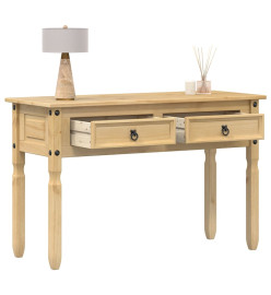 Table console Corona 115x46x73 cm bois de pin massif
