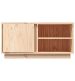 Meuble TV 80x35x40,5 cm Bois de pin massif