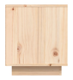 Meuble TV 80x35x40,5 cm Bois de pin massif