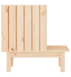 Maison pour chat 60x36x60 cm Bois de pin massif