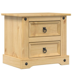 Table de chevet Corona 53x39x50 cm bois de pin massif
