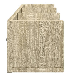 Armoires murales 2pcs chêne sonoma 75x18x16,5cm bois ingénierie