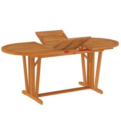 Table de jardin 200x100x75 cm Bois d'eucalyptus solide