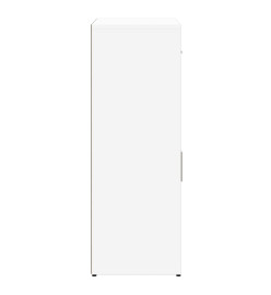 Buffets 2 pcs blanc 60x30x84 cm bois d'ingénierie