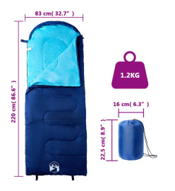 Sac de couchage pour adultes camping 3-4 saisons