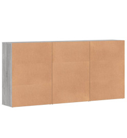 Buffets 3 pcs sonoma gris 60x31x84 cm bois d'ingénierie