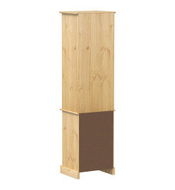 Armoire de salle de bain Corona 50x40x185 cm bois de pin massif