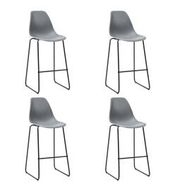 Ensemble de bar 5 pcs Plastique Gris