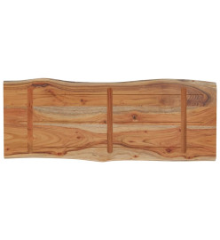 Dessus de table 90x40x2,5 cm rectangulaire bois massif acacia