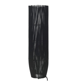 Lampadaire sur pied Osier Noir 52 cm E27