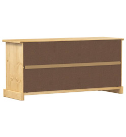 Armoire à chaussures Corona 99x32x47 cm bois de pin massif