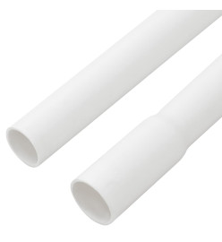 Goulottes de câble avec pinces Ø16 mm 30 m PVC