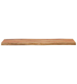 Dessus de table 100x40x2,5 cm rectangulaire bois massif acacia