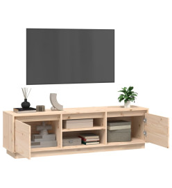 Meuble TV 140x35x40 cm Bois de pin massif