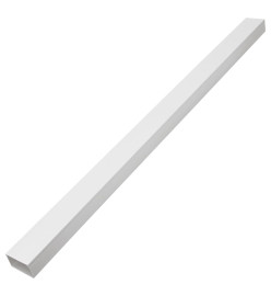 Goulotte de câble auto-adhésive 60x60 mm 30 m PVC