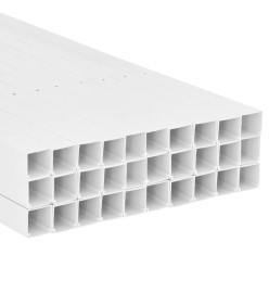 Goulotte de câble 100x40 mm 30 m PVC