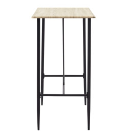 Ensemble de bar 5 pcs Tissu Noir