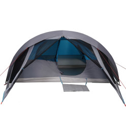 Tente de cabine familiale 6 personnes bleu imperméable