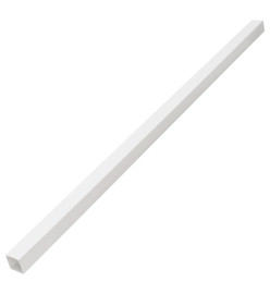 Goulotte de câble auto-adhésive 20x10 mm 30 m PVC