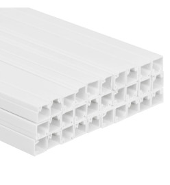 Goulotte de câble 10x10 mm 30 m PVC