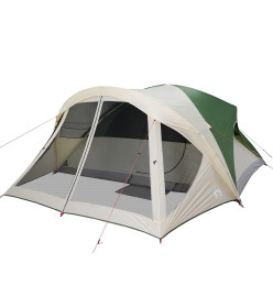 Tente de cabine familiale 6 personnes vert imperméable