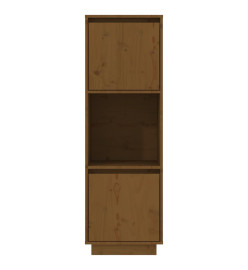 Buffet Marron miel 38x35x117 cm Bois massif de pin