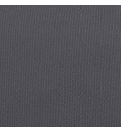 Coussin de banc de jardin anthracite 110x50x7 cm tissu oxford
