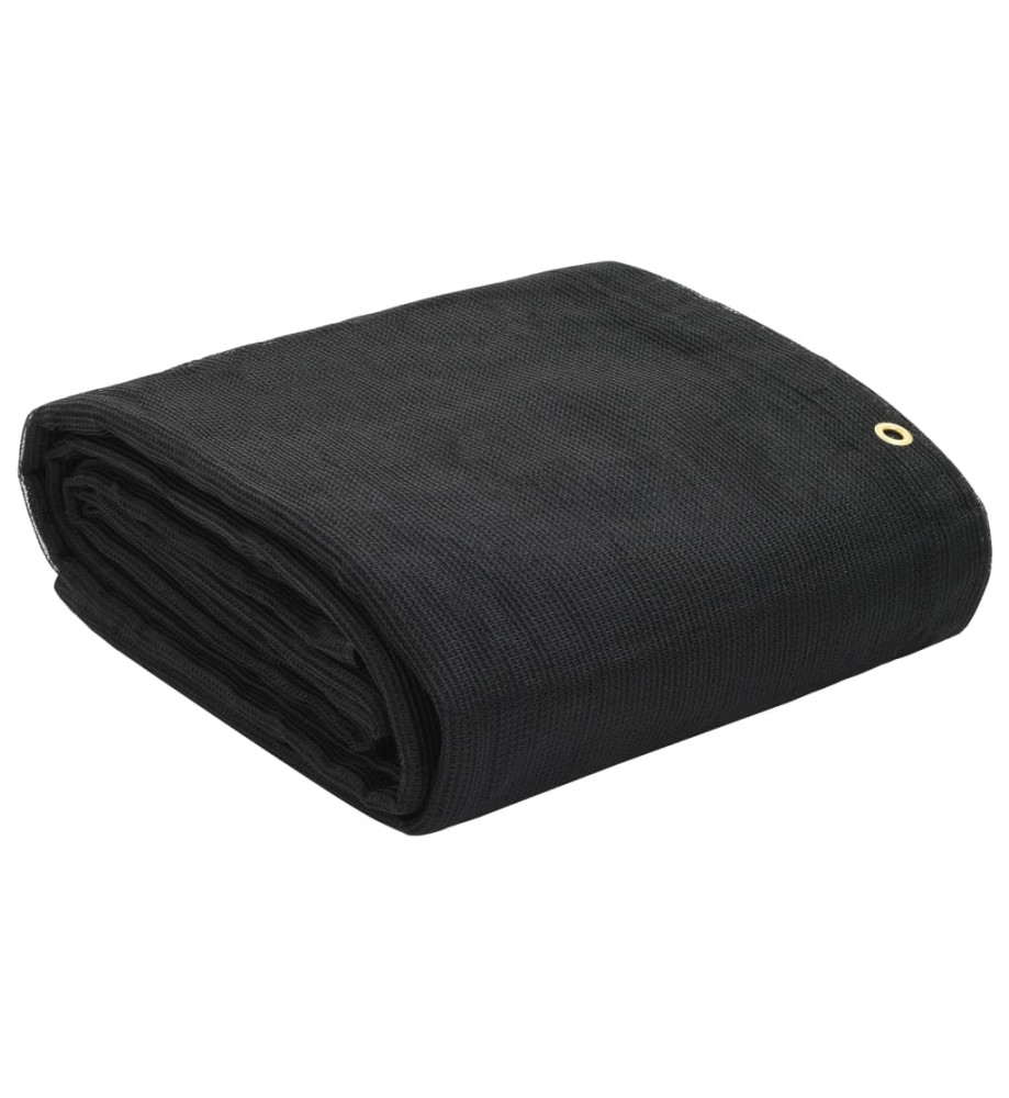 Filet de conteneur PEHD 3x6 m Noir