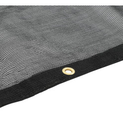 Filet de conteneur PEHD 3x6 m Noir