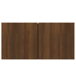 Ensemble de meubles TV 4 pcs Chêne marron Bois d'ingénierie