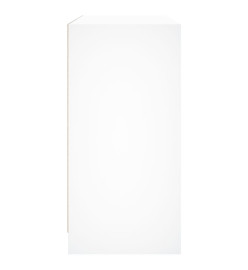 Buffet blanc 101,5x37x75,5 cm bois d'ingénierie