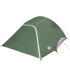 Tente de camping à dôme 4 personne vert imperméable