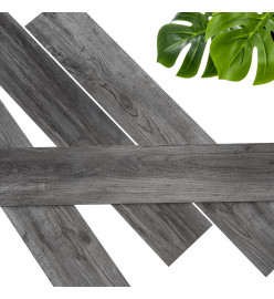 WallArt Planches d'aspect de bois 30 pcs GL-WA32 Gris cendre