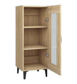 Buffet Chêne sonoma 34,5x34x90 cm Bois d'ingénierie