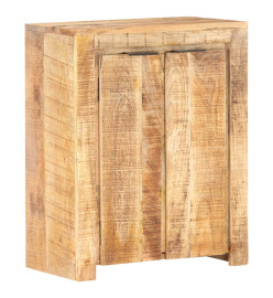 Buffet 59x33x75 cm Bois de manguier brut