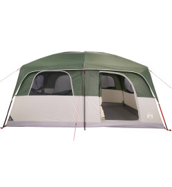 Tente de cabine familiale 10 personnes vert imperméable