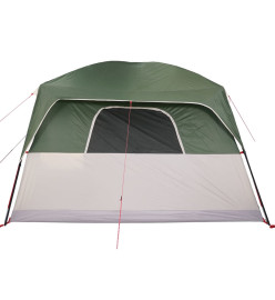 Tente de cabine familiale 10 personnes vert imperméable