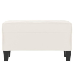 Banc Beige 70x35x41 cm Tissu microfibre