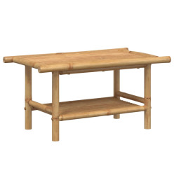 Table basse 70x40x35 cm bambou