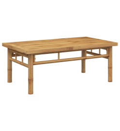 Table basse 90x50x35 cm bambou